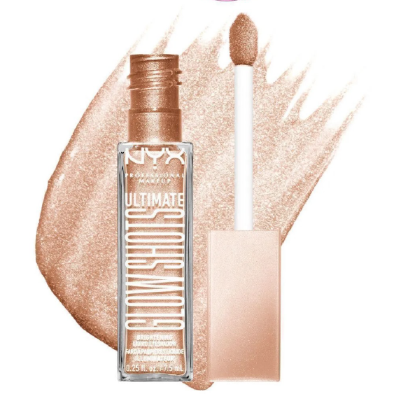 NYX Professional Makeup Ultimate Glow Shots Shimmer Liquid Eyeshadow - 05 Highkey Lychee