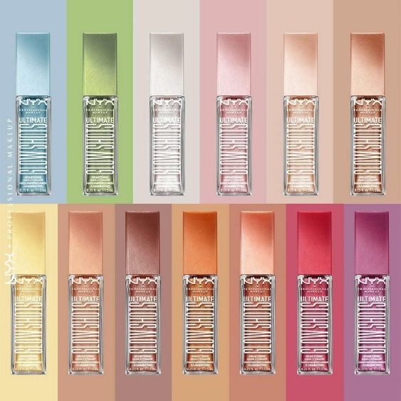 NYX Professional Makeup Ultimate Glow Shots Shimmering Liquid Eyeshadow - 07 Lemon Slayed