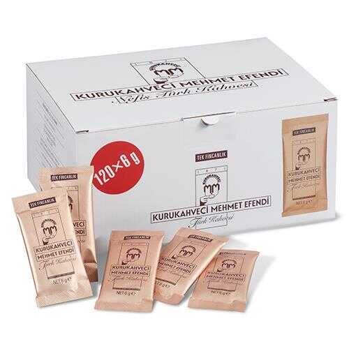 Kurukahveci Mehmet Efendi Turkish Coffee 6 gr x 120 Pack